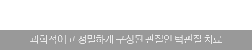 턱관절 / 과학적이고 정밀하게 구성된 관절인 턱관절 치료