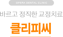 바르고 정직한 교정치료 / 클리피씨